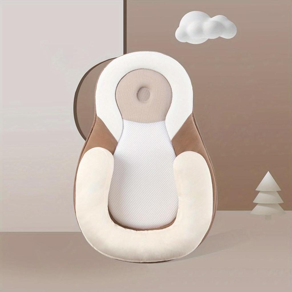Anti-Reflux Baby Nest Pillow – Inclined for Better Sleep