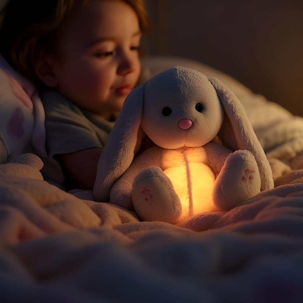 GlowBunny™ – Breathing Nightlight Plush
