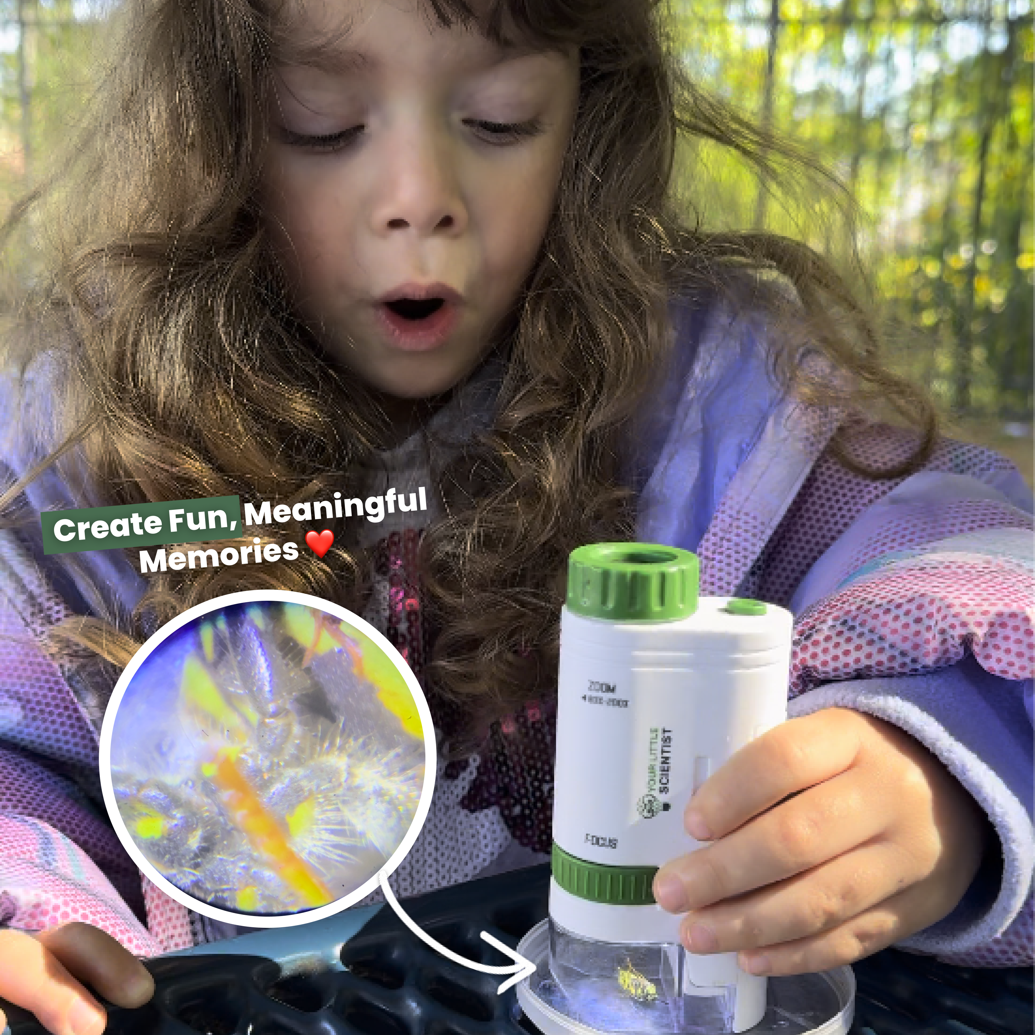 PocketScope™ – Kids Portable Microscope for Nature Discovery