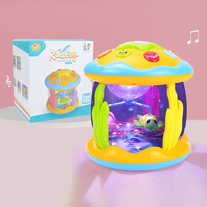 Aquarium Light Toy – Musical Night Projector for Kids