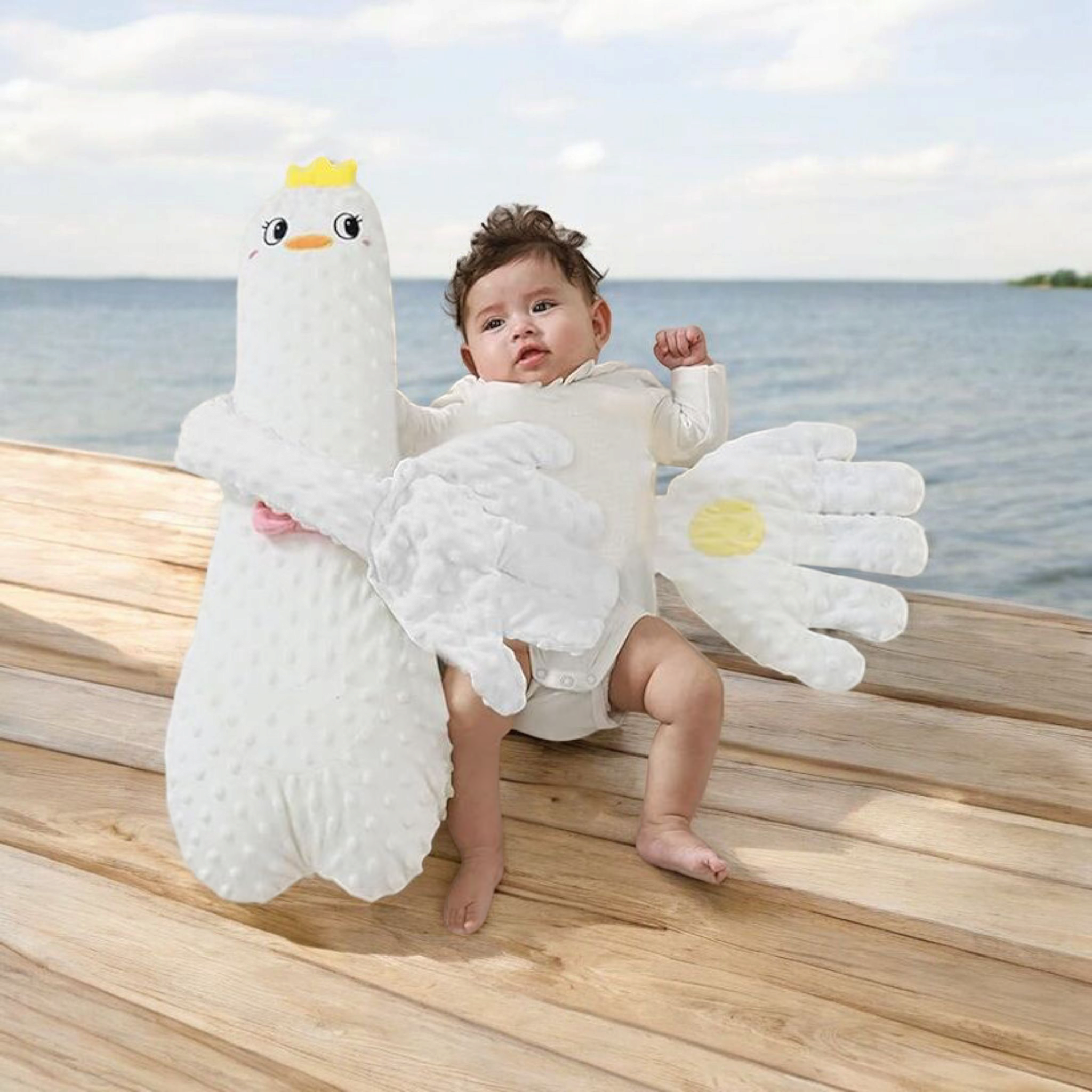 Soothing Sleep Giraffe – Patting Plush Toy with Remote