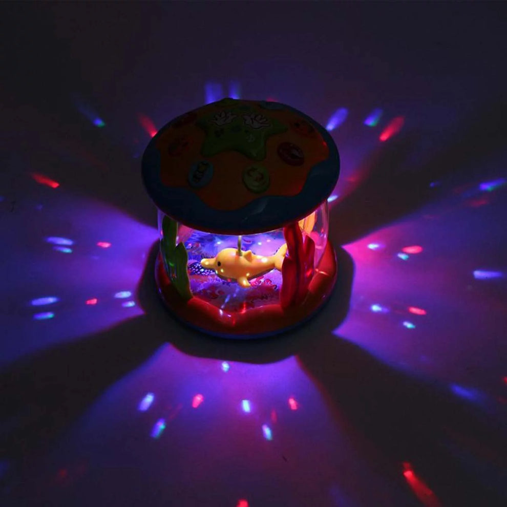 Aquarium Light Toy – Musical Night Projector for Kids