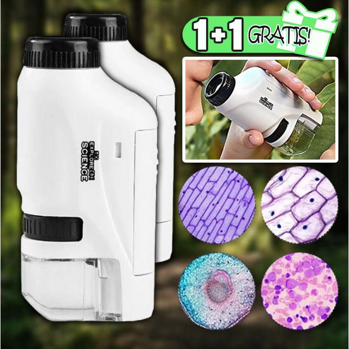 PocketScope™ – Kids Portable Microscope for Nature Discovery