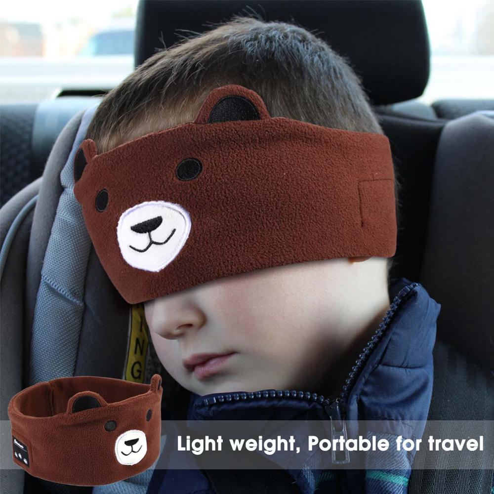 Kids Sleep Headphones – Bluetooth Eye Mask for Bedtime