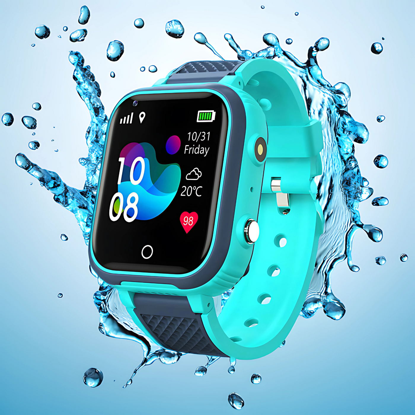 Kids GPS Smart Watch 4G – SOS, Calls, Camera